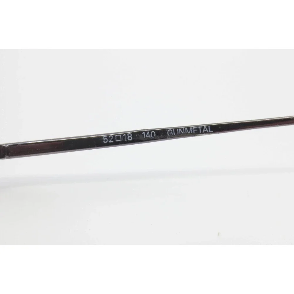 Flexon 600 by Marchon Gunmetal Oval Titanium Eyeglass Frames 52-18-140 35961